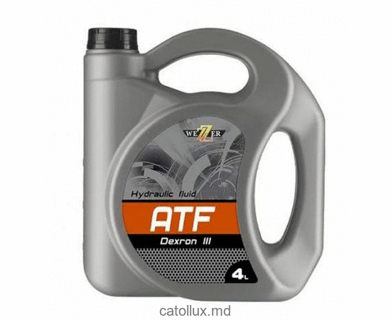 Масло трансмиссионное  ATF III  WEZZER  4л. 