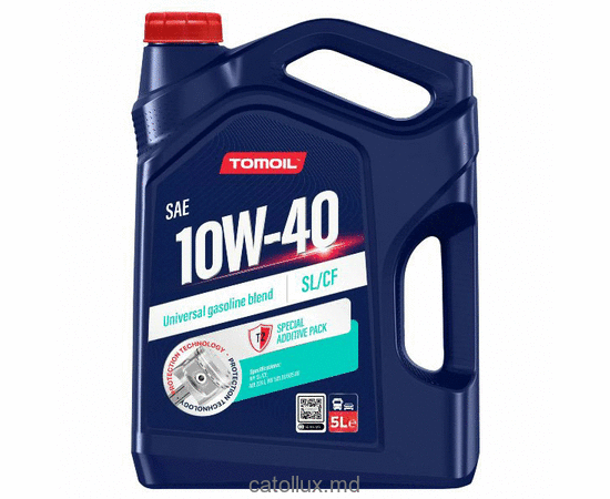 Tomoil масло мотор. п/с SAE 10W40 SL/CF  5L 