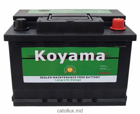 Baterie KOYAMA Japan 80D26L 75 P+ (640Ah) 259/178/221 