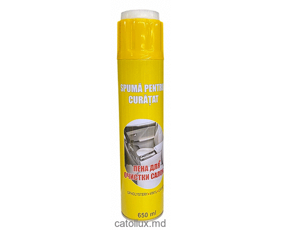 Spuma spray pentru curatarea textil de interior 650ml 