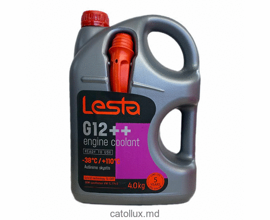 Антифриз Lesta Antifreeze G12++ (-38°С) 4kg  Антифриз Lesta Antifreeze G12++ (-38°С) 4kg