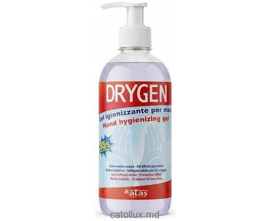  Drygen 250 ml (gel pentru spălarea mâinilor cu dozator)            
