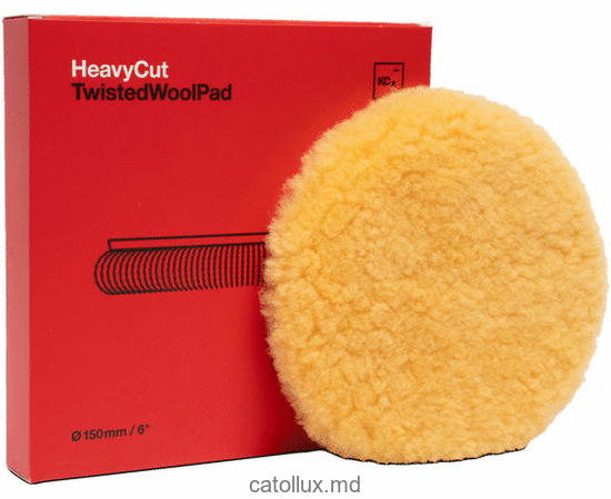 9998278 Twisted Wool Pad (din lână) 150mm Rotor Disc din lână pentru zgârieturi profunde 