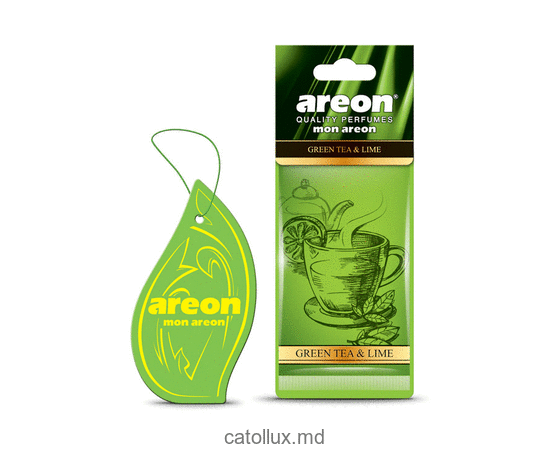 Ароматиз. Areon Mon Areon 1шт. суx. (Green Tea & Lime) 