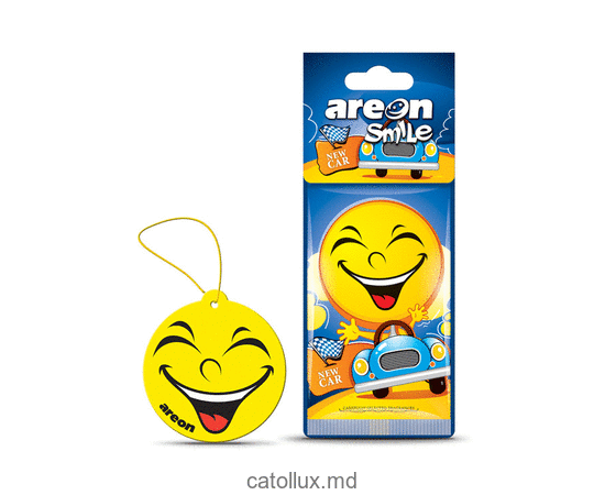 Ароматиз. Areon Smile Dry 1шт. суx  (New Car) 