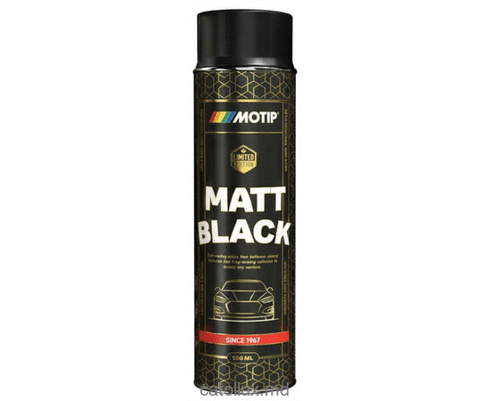 604006 Car Black Matt vopsea 600ml  