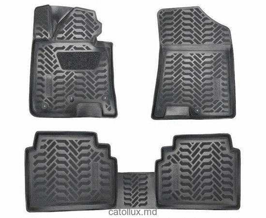 60664 Hyundai Sonata (DN8) (2019-) covoraș de cauciuc auto pentru interior  