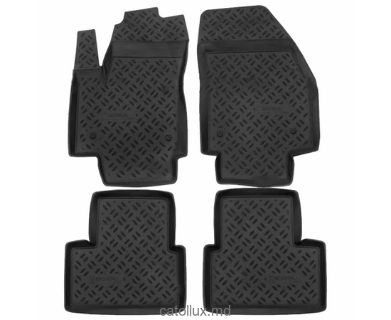 61314 Opel Meriva (B) (2010-2011, 2012-) covoraș de cauciuc auto pentru interior  