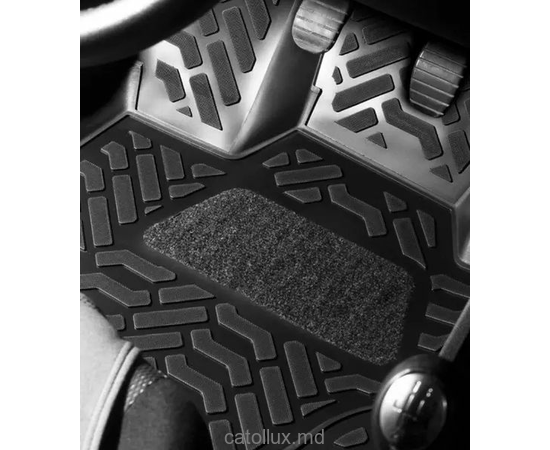 61630 Skoda Karoq (2017-) covoraș de cauciuc auto pentru interior 