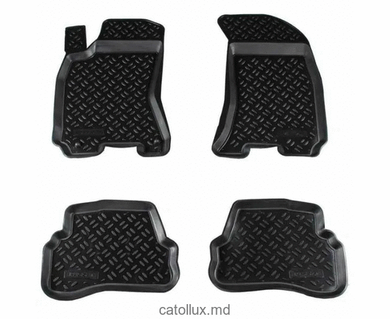 63305 Citroen C4 AirCross (2012-) covoraș de cauciuc auto pentru interior 3D cu suport pentru călcâi 