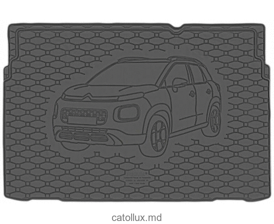 Covoraș pentru portbagaj din cauciuc Rigum Citroen C3 Aircross 17-/21-(GKK) 