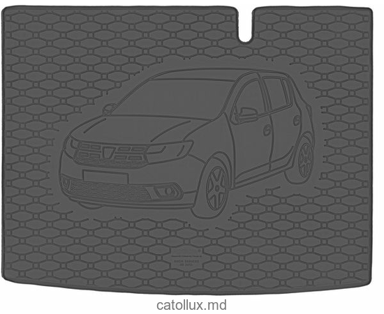 Covoraș pentru portbagaj din cauciuc Rigum Dacia Sandero HB  2013-(GKK) 
