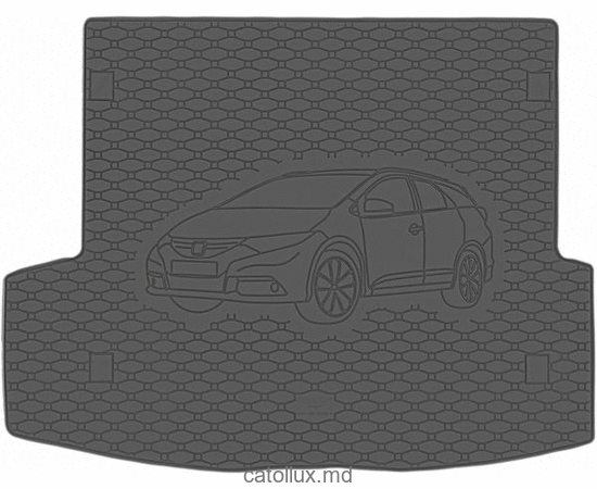 Covoraș pentru portbagaj din cauciuc Rigum Honda Civic Tourer 12 