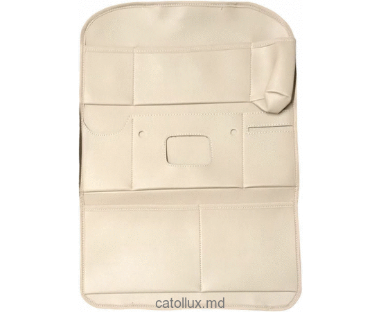 Organizator pentru spatele unui scaun auto bej 