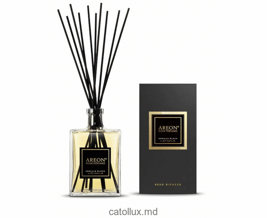 Odorizant Areon Home Perfume Sticks 1L (Vanilla Black)1шт. 