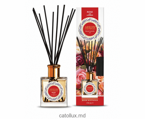 Odorizant Areon Home Perfume Sticks 150ml (Rose & Lavender Oil)1шт. 
