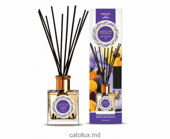 Odorizant Areon Home Perfume Sticks 150ml (Violet & Lavender Oil)1шт. 