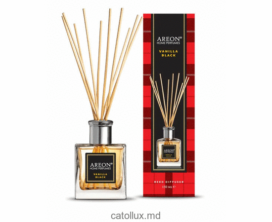 Odorizant Areon Home Perfume Sticks 150ml Tartan (Vanilla Black)1шт. 