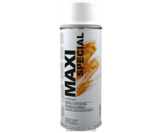 Email-aerosol alb rezistent la căldură MX0013 Maxi Color RAL0013 400ml 
