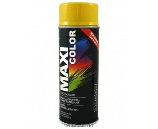 Email-aerosol MX1003 Maxi Color RAL1018 Galben semnal 400ml 