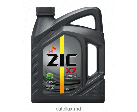 Ulei de motor ZIC  X7 10W-40  Diesel 4L 