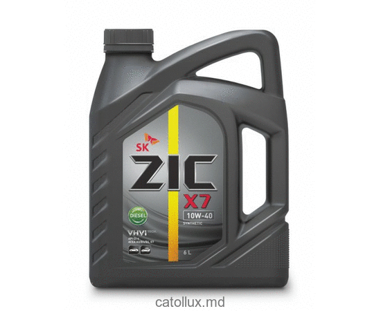Корейское масло ZIC  X7 10W-40  Diesel 6L  Корейское масло ZIC  X7 10W-40  Diesel 6L