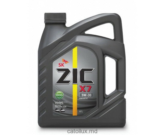 Ulei de motor  ZIC  X7 5W-30 Diesel  6L 