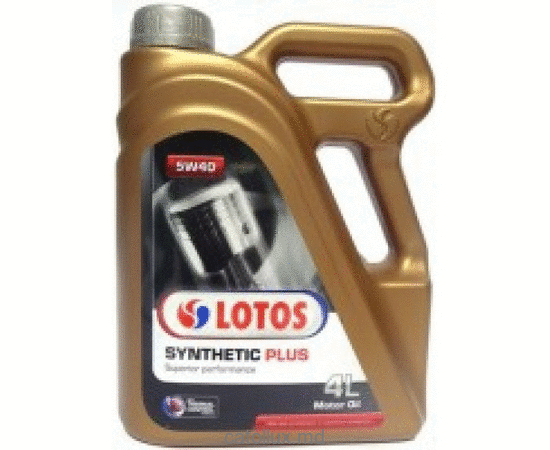 Масла европейского качества LOTOS Synthetic Plus 5W-40 4л 