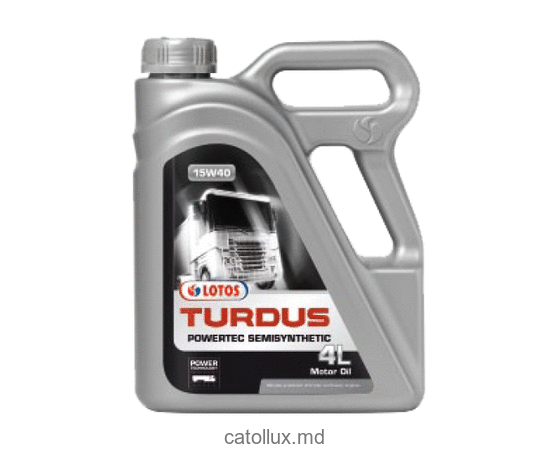 Ulei de motor Lotos TURDUS Powertec Semisyntetic  15W40  4L 
