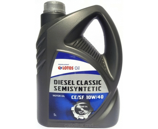 Масла европейского качества LOTOS  Diesel Classic Semisynthetic 10W-40 5л 