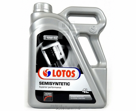 Масла европейского качества LOTOS  10W40 Semisyntetic SL/CF 4л 