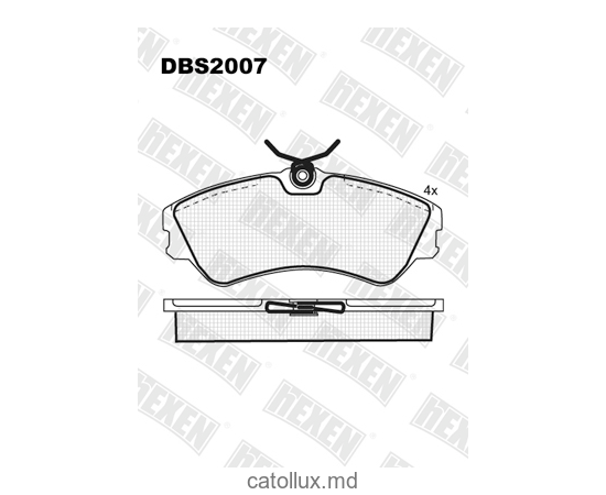 DBS2007 SP 129 T5048 * VW Transporter T4 14  fata 