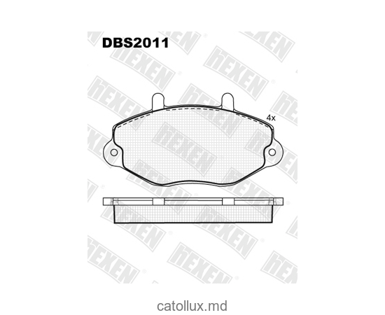 Тормозные колодки DBS2011 (SP 223) (T0390) * Ford Transit (91-00) 15" 