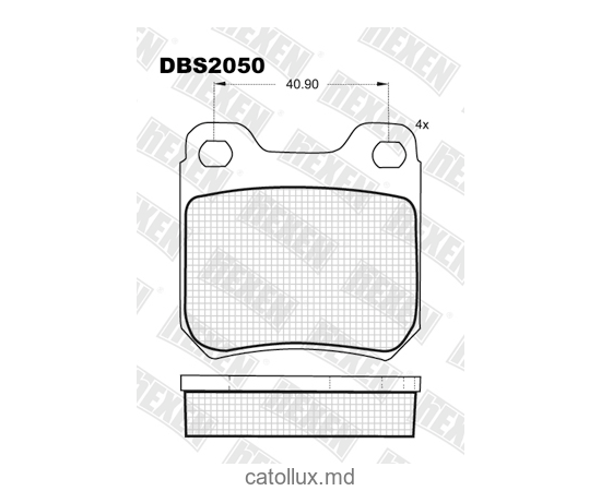 DBS2050 (SP 162) (T1016) * Opel Omega A,B / Vectra B spate 