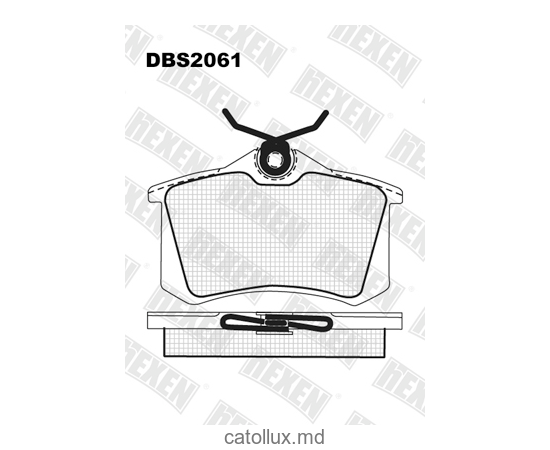 DBS2061 (SP 113) (T5075) * Audi A4,A6/Renault Megane II,Scenic II/ VW Golf, Passat spate 
