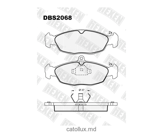 DBS2068 (SP 252) (T1045)* Opel Astra F,Corsa,Vectra A fata 