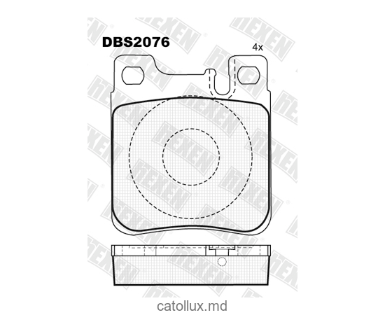 DBS2076 (SP 255) (T1050)* Mercedes C (W202,203),E(W210),S(W140,220) spate 