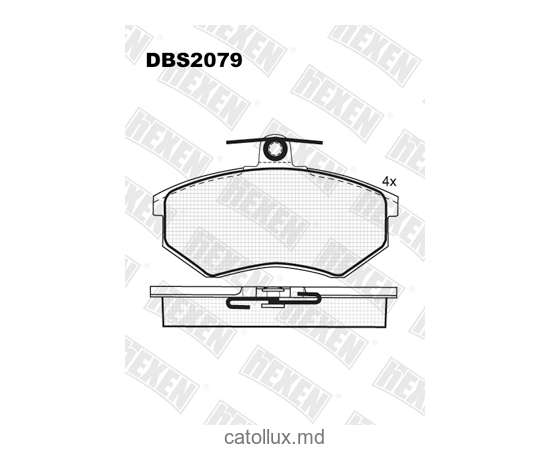 DBS2079 (SP 110) (SP 176) * VW Caddy,Golf III,Passat III fata 