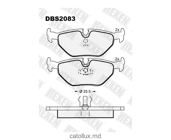 DBS2083 (SP 170) (T1027) * BMW 3 (E30,E36), 5 (E34), 7 (E32) spate 