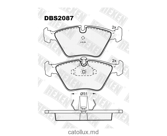 DBS2087 (SP 138) (T1103)* BMW 5 (E39) fata 
