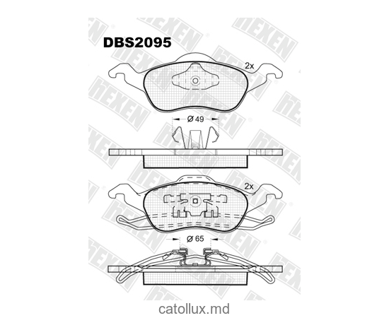 DBS2095 (SP 237) (T1167) * Ford  Focus fata 