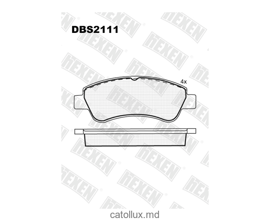 Partner fata DBS2111 SP 314 T5166 Citroen Berlingo C2 C4 Peugeot 206 307 