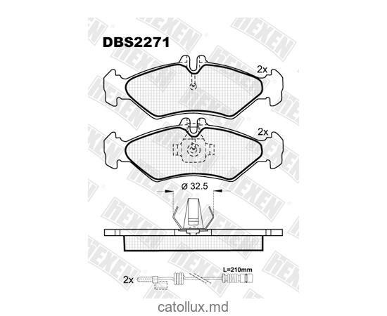 DBS2271 (SP 301) (T1142)  * Mercedes Sprinter / VW LT 28-35spate 