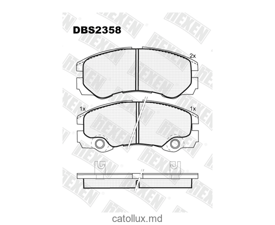 DBS2358 (SP 438) (T3033) * Opel Frontera , Monterey fata 