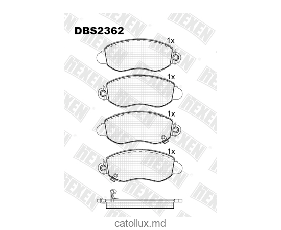 DBS2362 (SP 281) (T9098)* Ford Transit (00-)fata  cu tractiune spate 