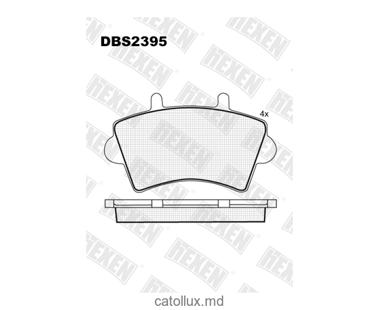 DBS2395 (SP 419) (T1310) * Nissan Interstar / Opel Movano / Renault Master fata 