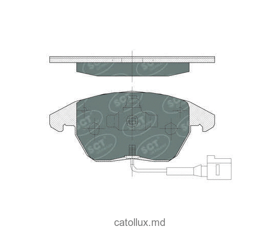 Тормозные колодки DBS2434 (SP 367) (T1376)* Skoda Octavia II,VW Caddy,Golf V,Passat B6 пер. 