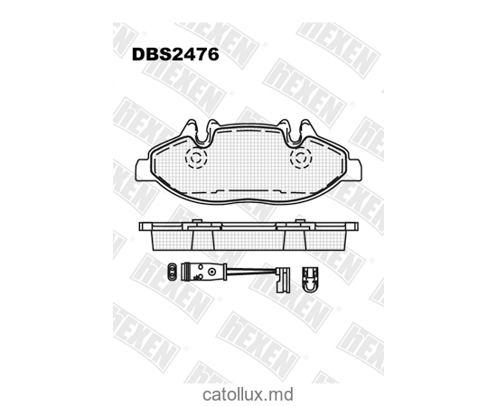 DBS2476 (SP 640) (T1382)* Mercedes Viano,Vito fata (+senzor) 