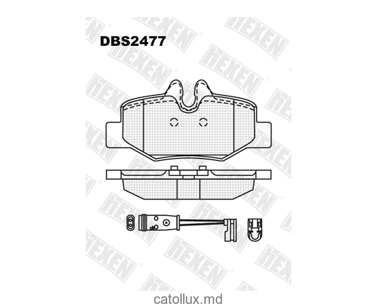 DBS2477 (SP 642) (T1383)* Mercedes Viano,Vito spate (+senzor) 