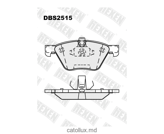 DBS2515 (SP 427) (T1448) * BMW 1 (E81, E82) 3 (E90, E91), 5 (E60, E61), X1 (E84) fata 